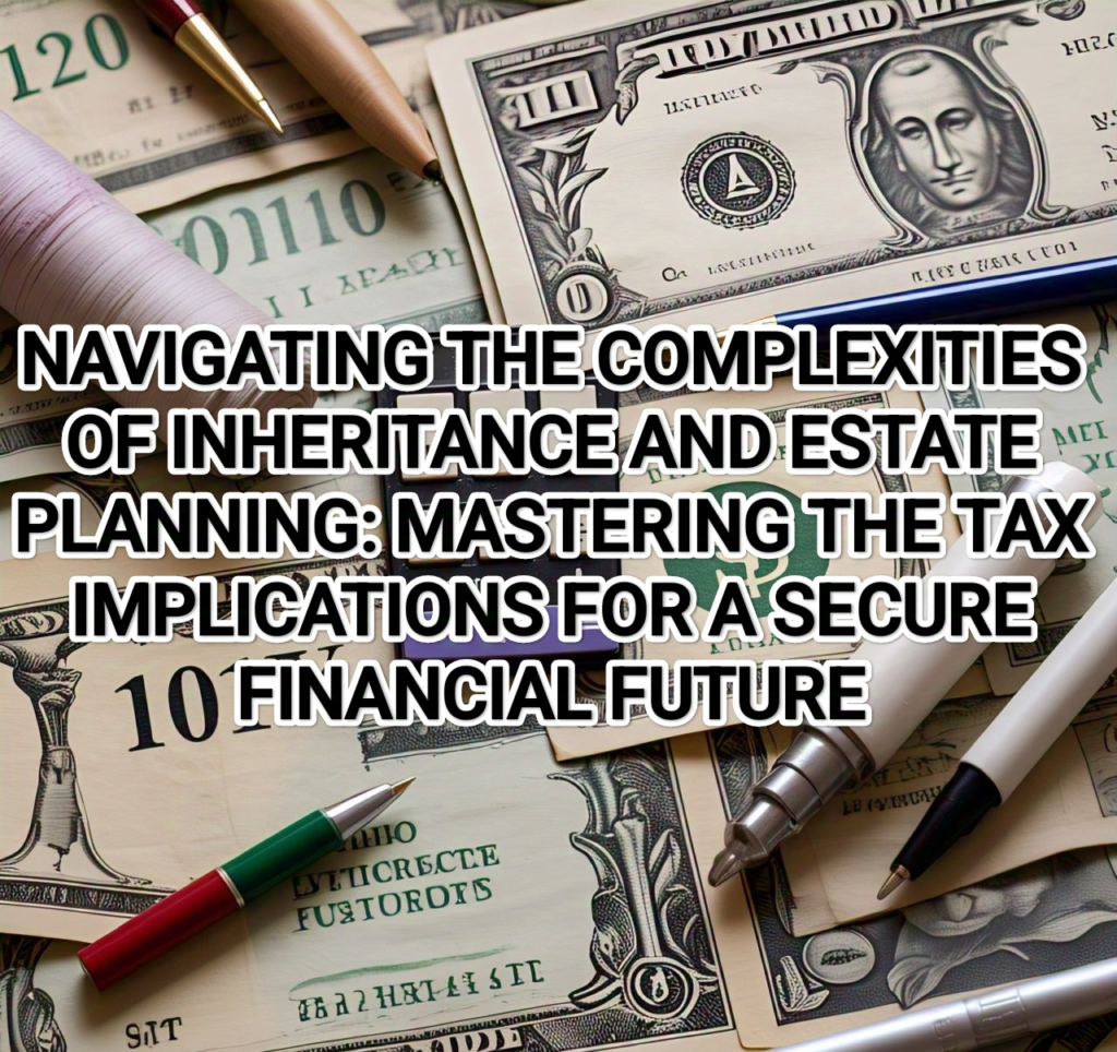 NAVIGATING THE COMPLEXITIES OF INHERITANCE AND ESTATE PLANNING: MASTERING THE 7 TAX IMPLICATIONS FOR A SECURE FINANCIAL FUTURE