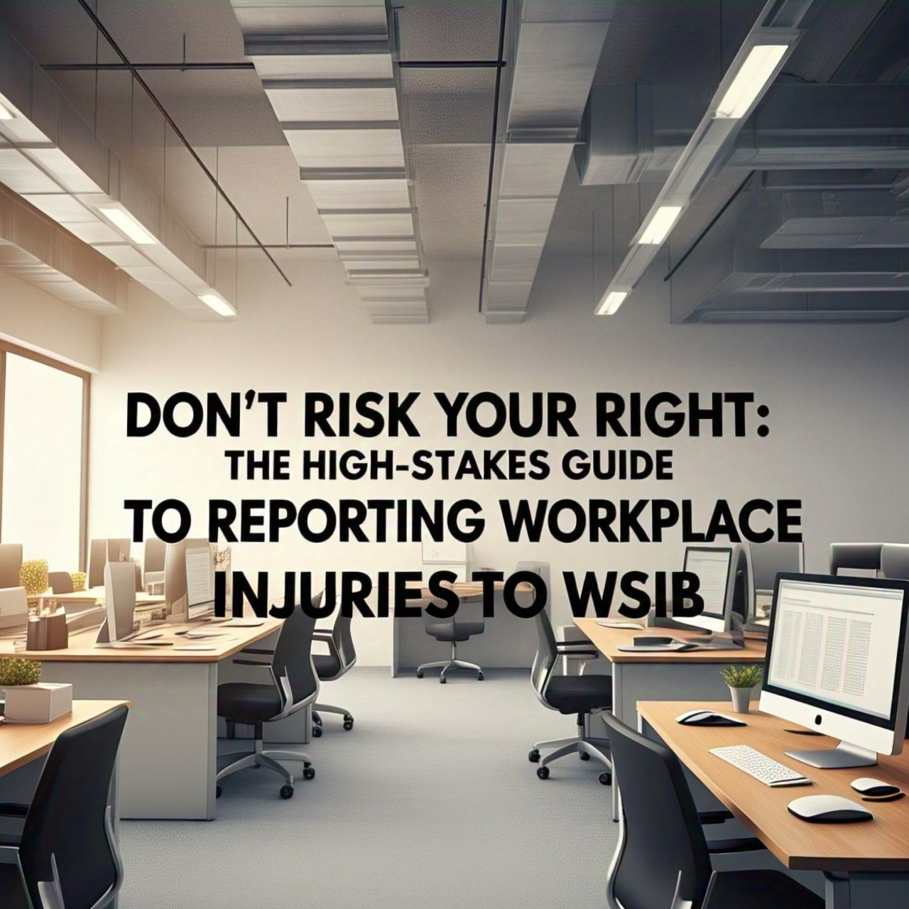 DON’T RISK YOUR RIGHT: THE CRITICAL HIGH-STAKES GUIDE TO REPORTING WORKPLACE INJURIES TO WSIB