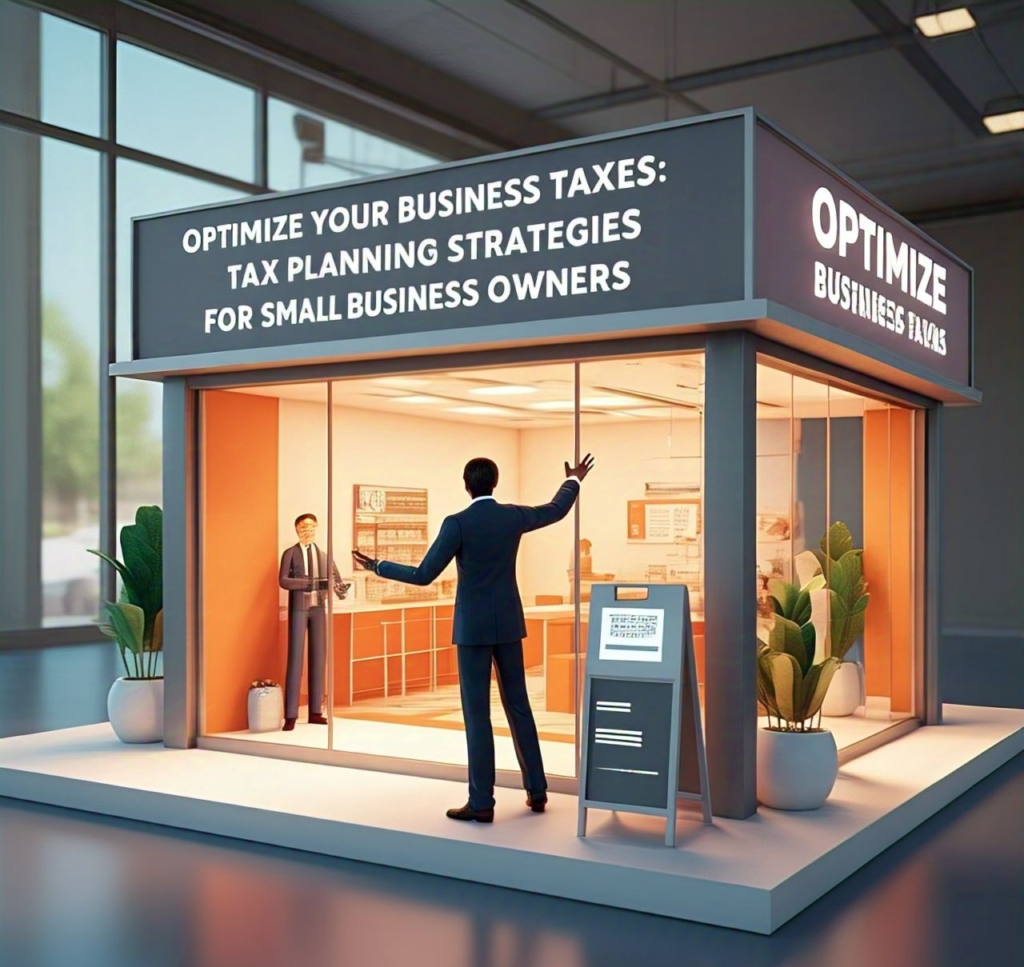 MAXIMIZE YOUR BUSINESS TAXES: 10 PROVEN TAX PLANNING STRATEGIES FOR SMALL BUSINESS OWNERS