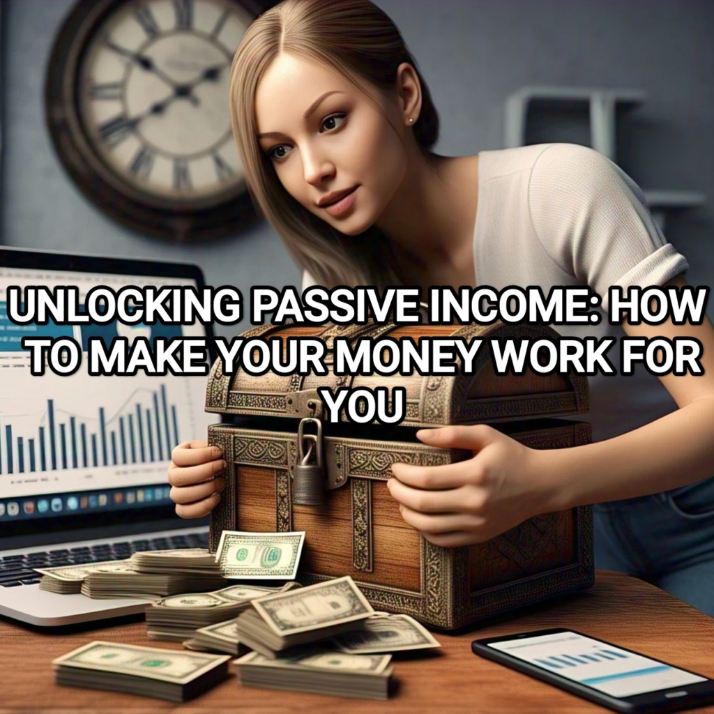 UNLOCKING PASSIVE INCOME: HOW TO MAKE YOUR MONEY WORK FOR YOU